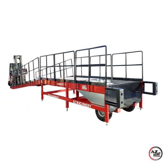 Descubre la innovadora rampa de carga móvil de la serie FORMACIÓN 2020 de AZ RAMP. Adaptada específicamente para centros de formación, esta rampa cumple con los estándares más exigentes para la capacitación de operadores de carretillas elevadoras. ¡Prepárate para una formación de calidad con AZ RAMP!
