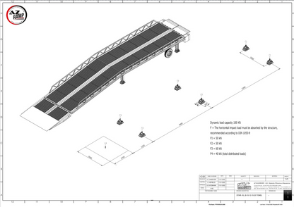  "Presentamos el modelo STAR XL de AZ Ramp: tu solución para cargar y descargar sin problemas. Con una construcción robusta y funcionalidad hidráulica, esta rampa establece el estándar de eficiencia y confiabilidad. Confía en AZ Ramp para todas tus necesidades de carga."